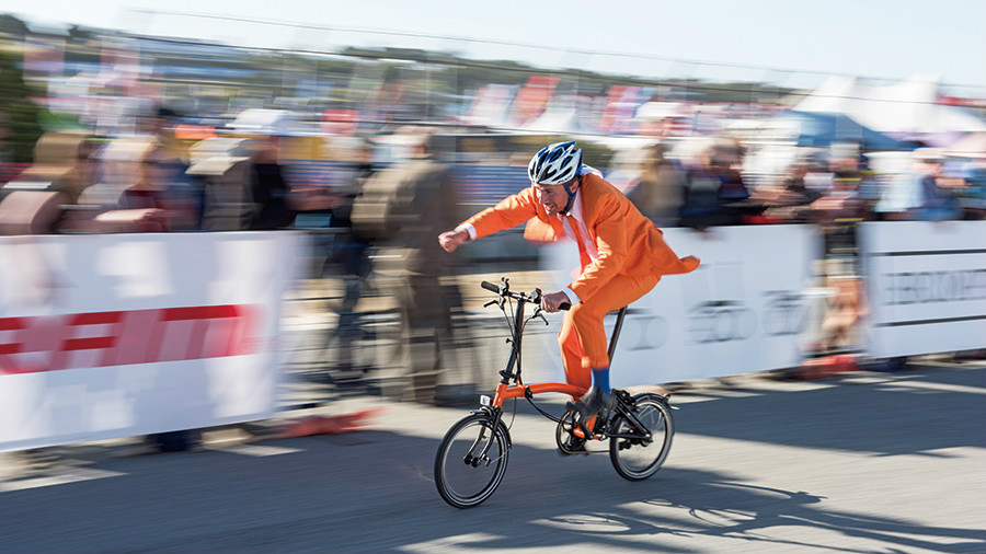 正装出席 优雅骑行——Brompton 美国锦标赛-小布折叠车交流站